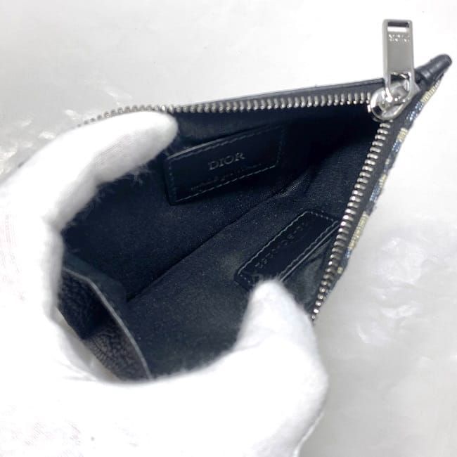 Christian Dior Zipper Card Holder F22971