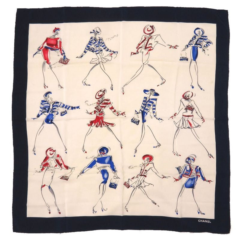 Chanel Coco Scarf Silk Bae