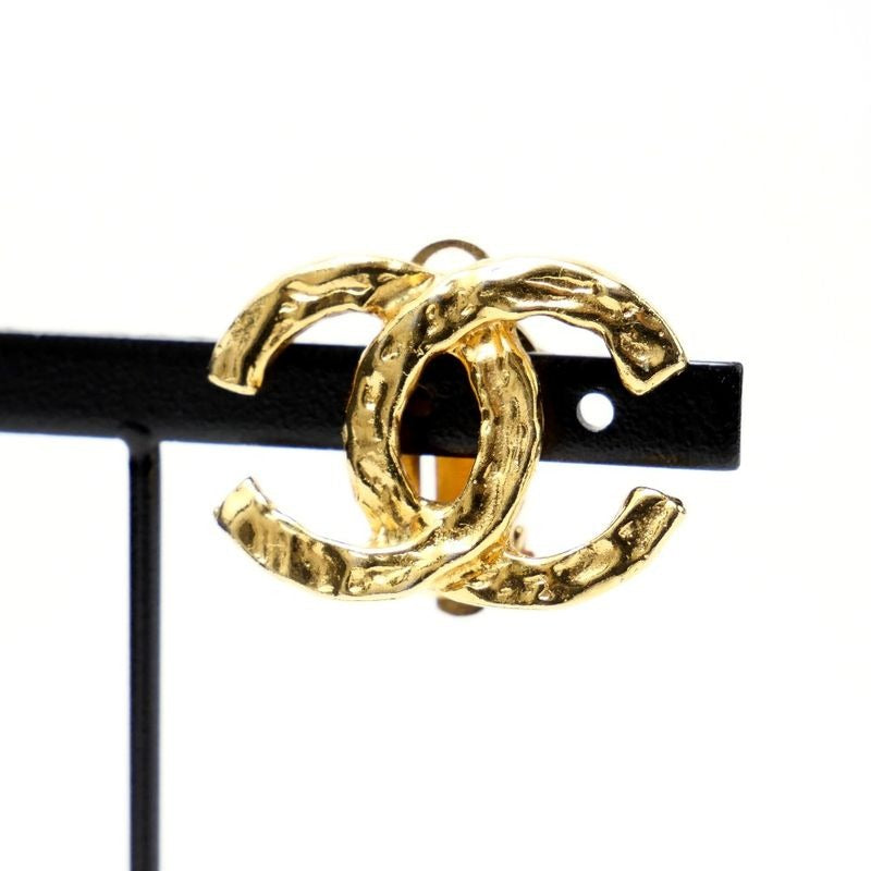 Chanel Vintage Earrings 93 P One Ear CC Logo Coco