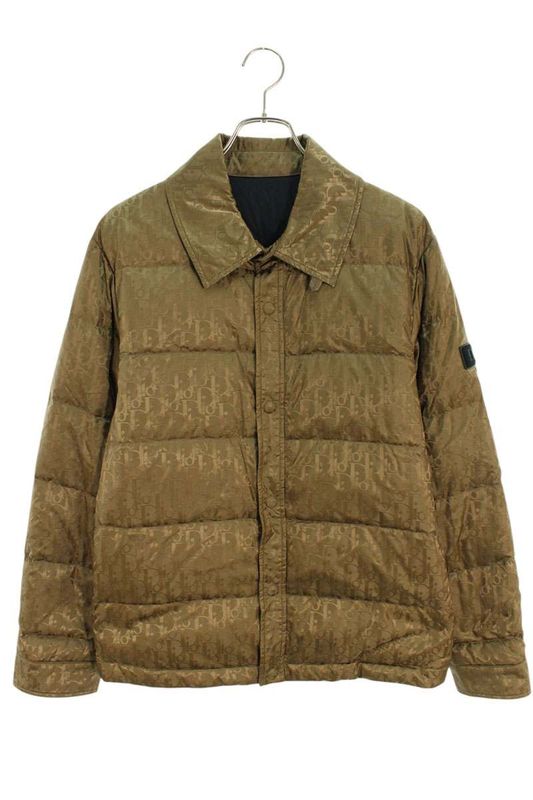 Dior 293c436a4462 Oblique All Over Pattern Down Jacket Men 46