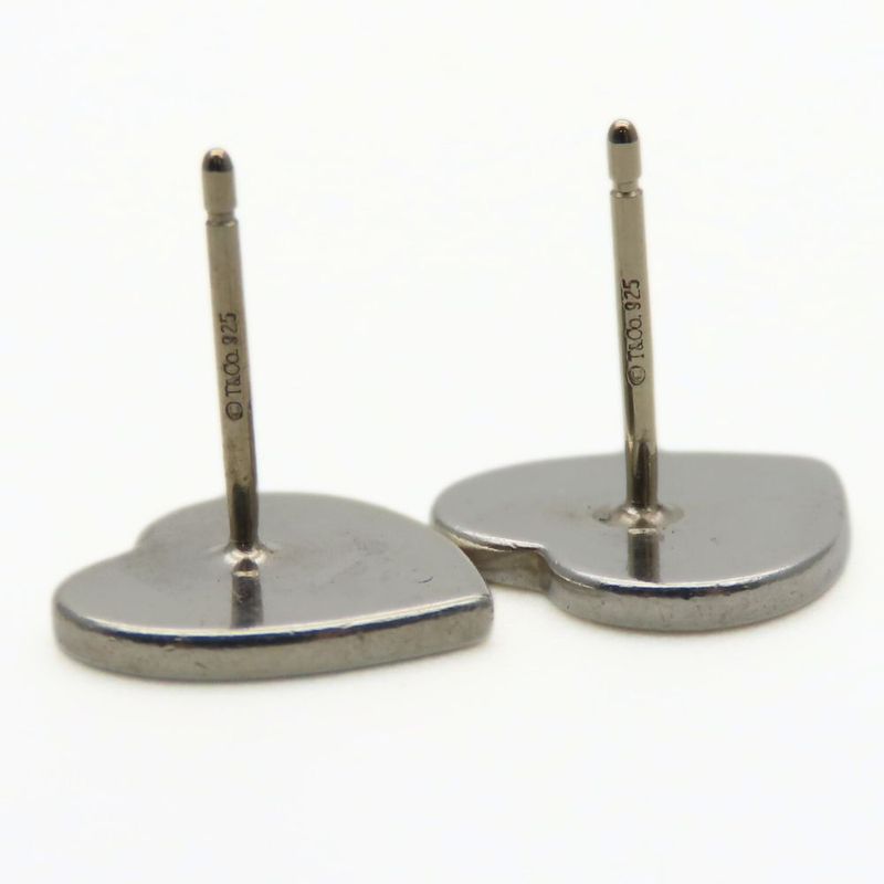 Tiffany & Co Earrings Return To Heart 925 Silver Approx 2.2g Silver Accessories