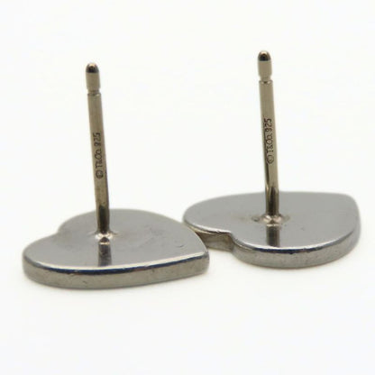Tiffany & Co Earrings Return To Heart 925 Silver Approx 2.2g Silver Accessories