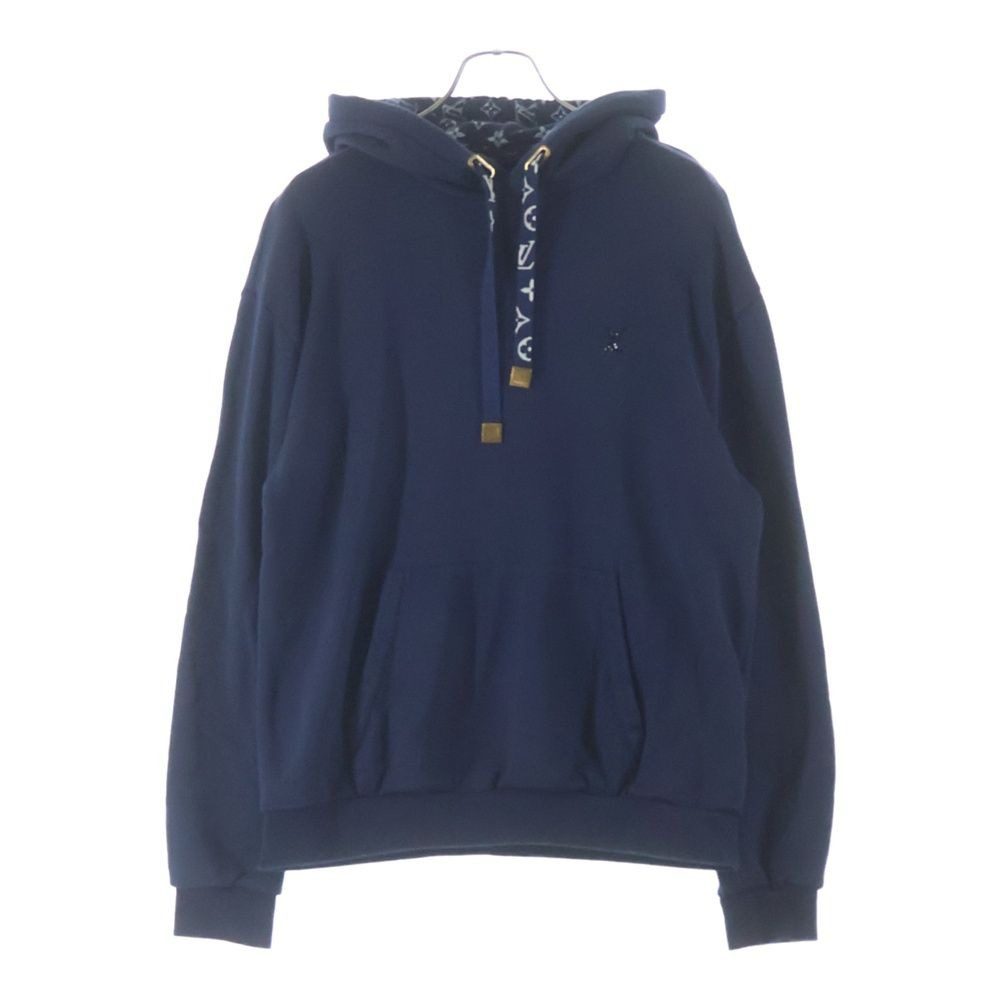 Louis Vuitton Cotton Hoodie Monogram Navy