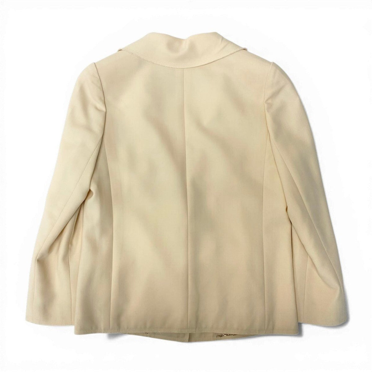 Chanel C Safari Jacket 4 Pockets CC Logo 36 Ivory — view 3