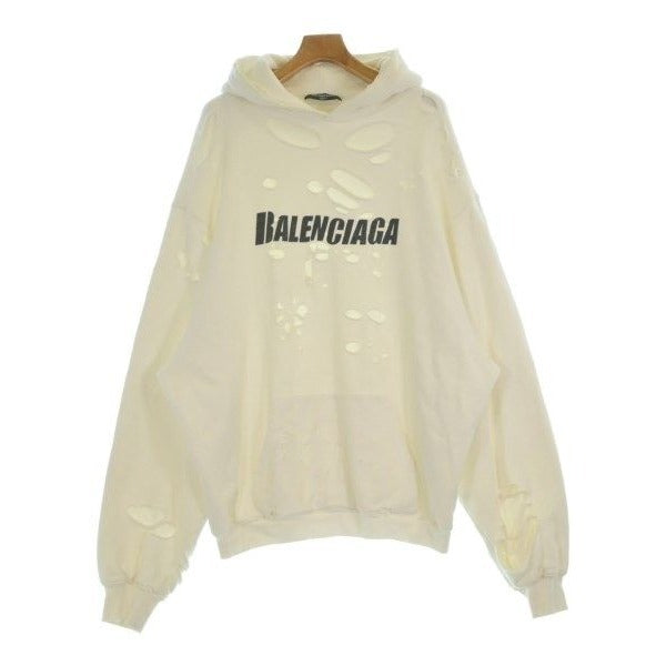 Balenciaga Hoodie Cotton White