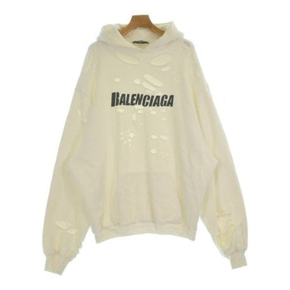 Balenciaga Hoodie Cotton White