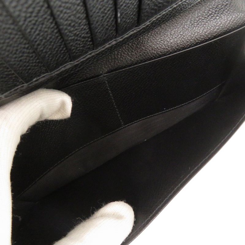 Prada Leather Gray Bifold Long Wallet Bifold Long Wallet Long Wallet 1332 Prada