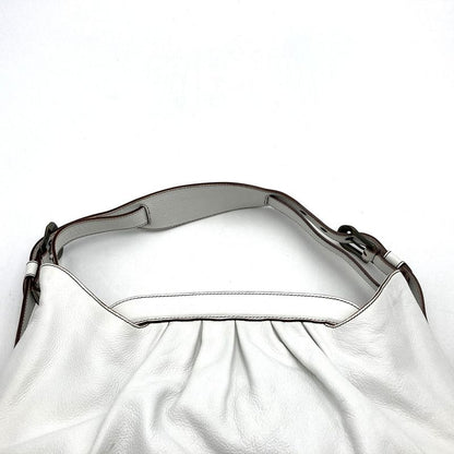 Fendi 23058br579yr2088 Handbag Shoulder Bag Leather White Women Men Fashion