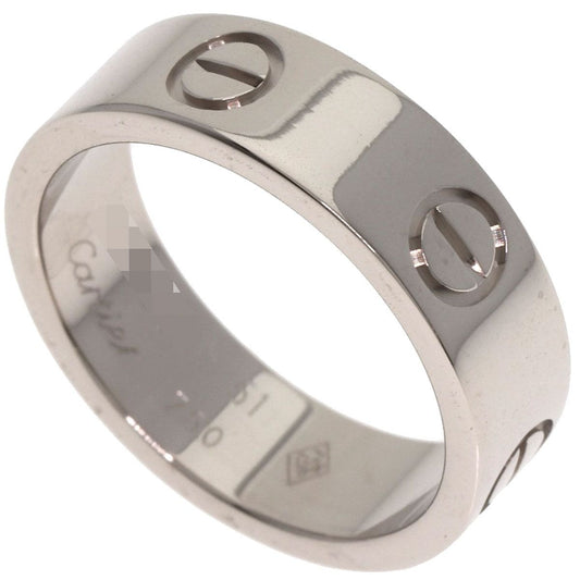 Cartier Love Ring 51 18K White Gold