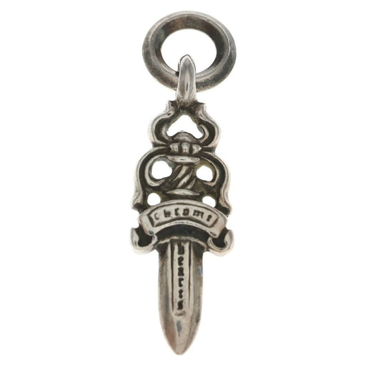 Chrome Hearts 5 Dagger Daga Charm Pendant Top Silver