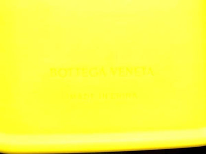 Bottega Veneta Intrecciato Rubber Iphone14pro Phone Case In Yellow Bi2585