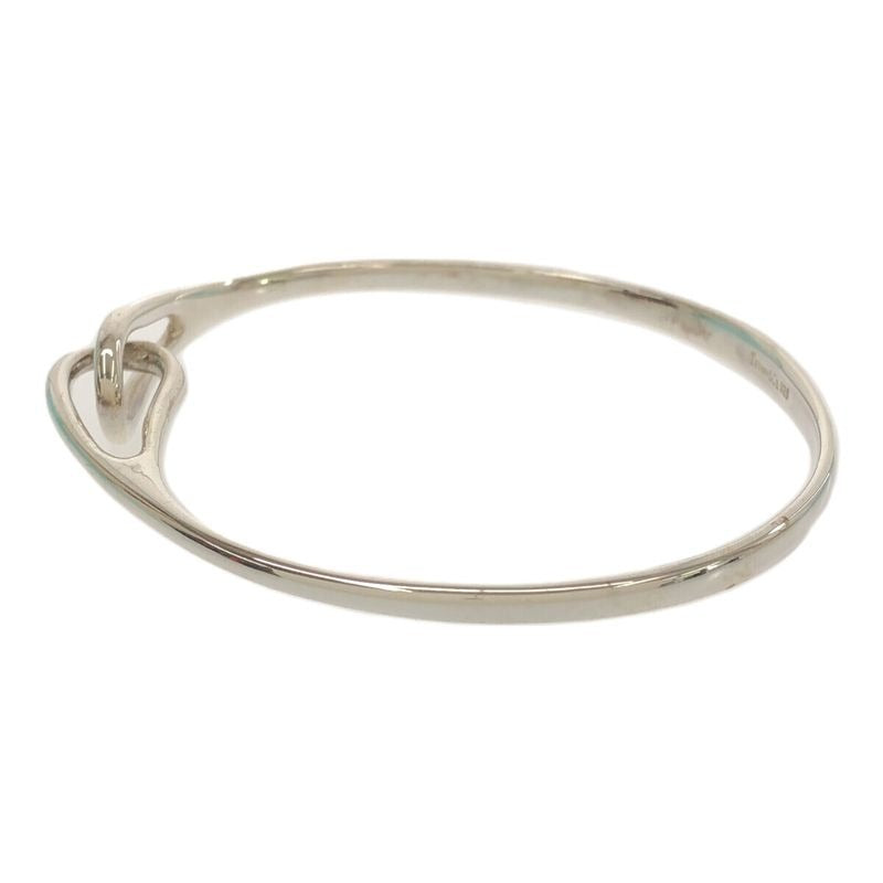Tiffany & Co Double Loop Bangle Bracelet Accessory SV 925 Silver