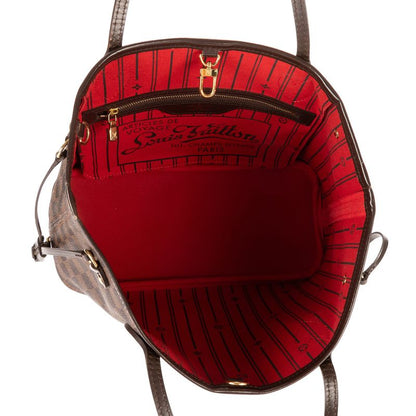 Louis Vuitton Neverfull Dark Brown Damier Ebène A