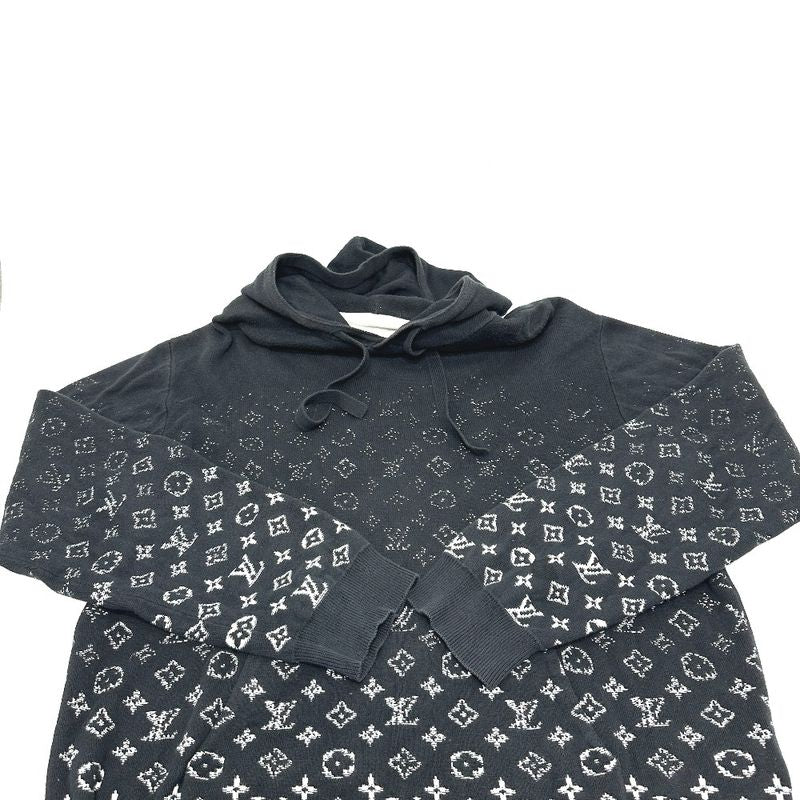 Louis Vuitton Parka Gradient Rm222q Cotton Black