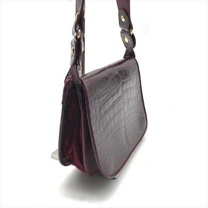 Cartier Leather Suede Shoulder Bag