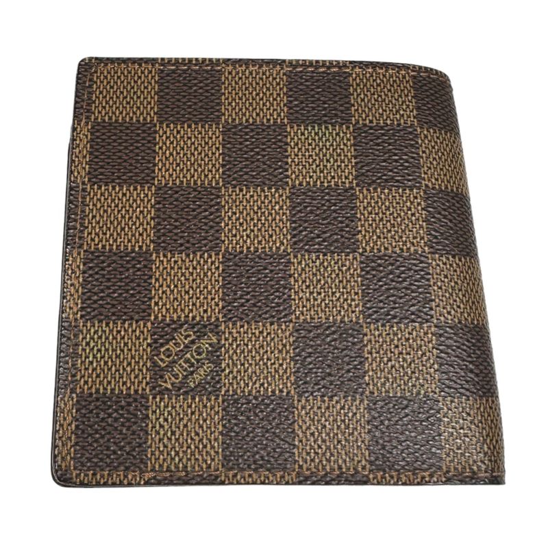 Louis Vuitton N61675 Damier Portefeuille Marco Wallet With Credit Card Slots
