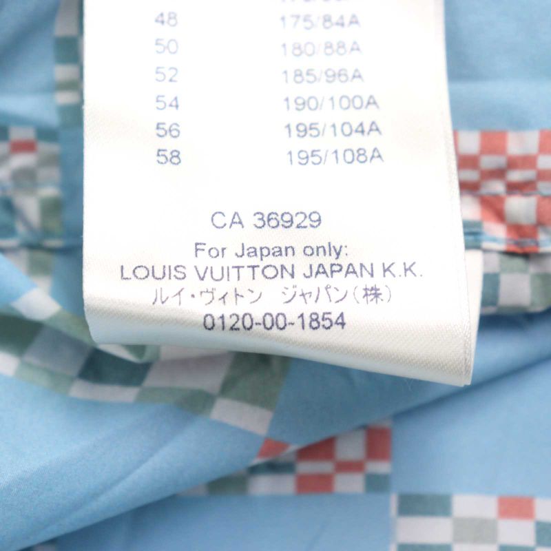 Louis Vuitton 21SS Hkb85w Distorted Damier LV Logo Zipper With Drawcord