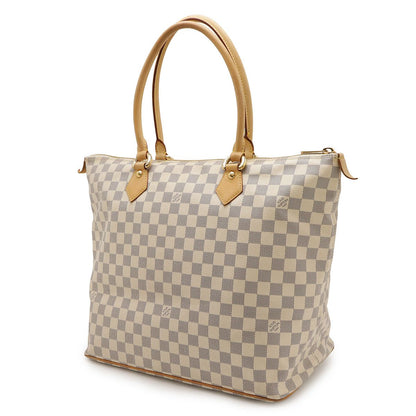 Louis Vuitton Damier Azure Saleya GM Tote Bag Large Tote Shoulder Bag Shoulder