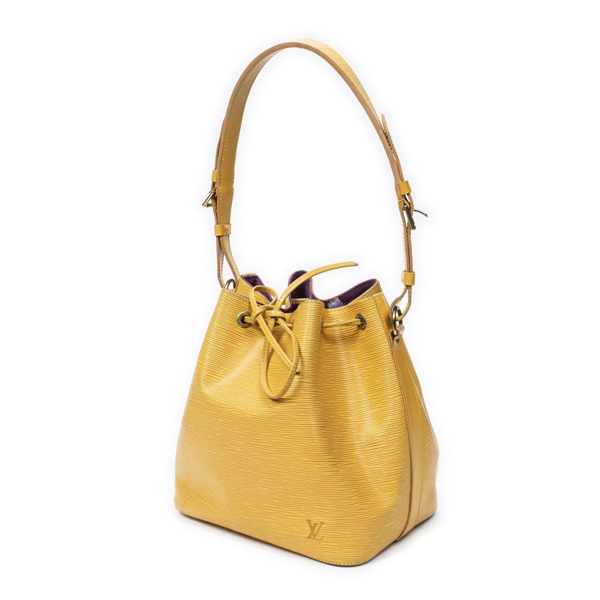 Louis Vuitton Noe Yellow Epi Handbag — view 2
