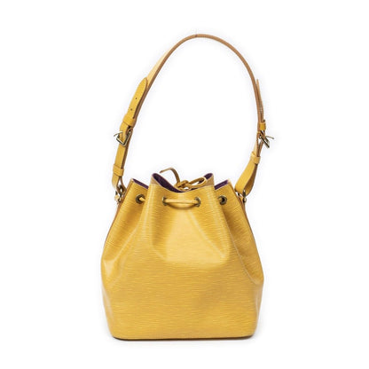 Louis Vuitton Noe Yellow Epi Handbag — view 5