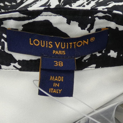 Louis Vuitton Skirt Silk Black White — view 5