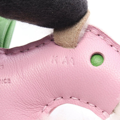 Hermes Charm Buddy Mauve Silvestre Vert Yucca Mouton — view 4