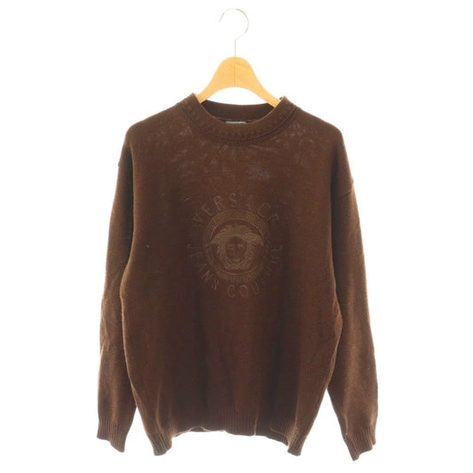 Versace Jeans Couture Medusa Knit Sweater Long Sleeve AP