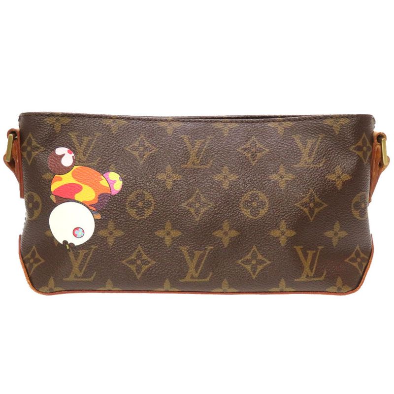 Louis Vuitton Monogram Panda Trotter M51241 Takashi Murakami Shoulder Bag LV