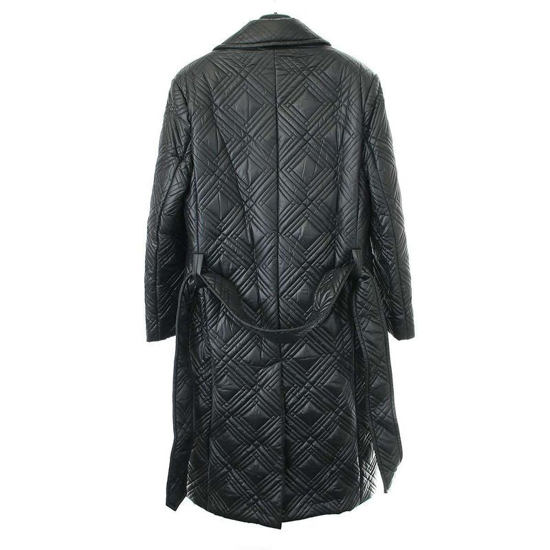 Saint Laurent Paris 21aw Quilted Patted Chester Coat 661456 Black 52