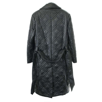 Saint Laurent Paris 21aw Quilted Patted Chester Coat 661456 Black 52