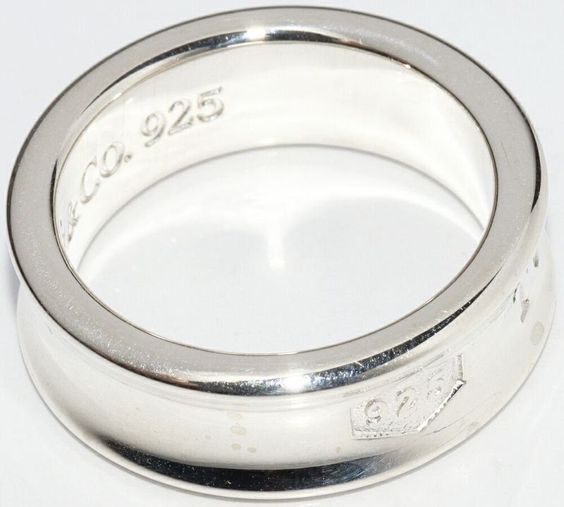 Tiffany & Co Ring SV 1837ring Medium Width 7mm (028in)