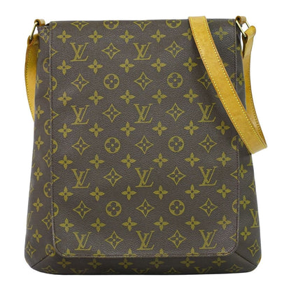 Louis Vuitton LV Musette Monogram Shoulder Bag Pochette Brown