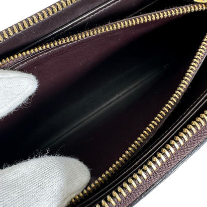 Louis Vuitton M93522 Monogram Vernis Round Zipper Zippy Wallet Long Wallet