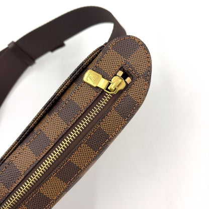 Louis Vuitton Damier Geronimos Brown Belt Bag Gold — view 11