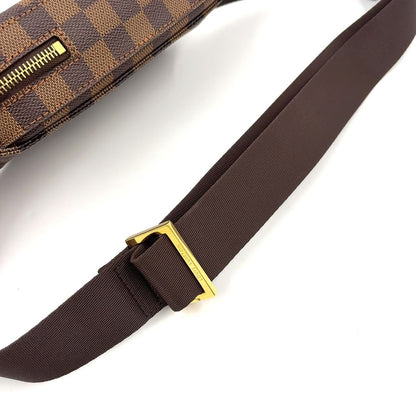 Louis Vuitton Damier Geronimos Brown Belt Bag Gold — view 5