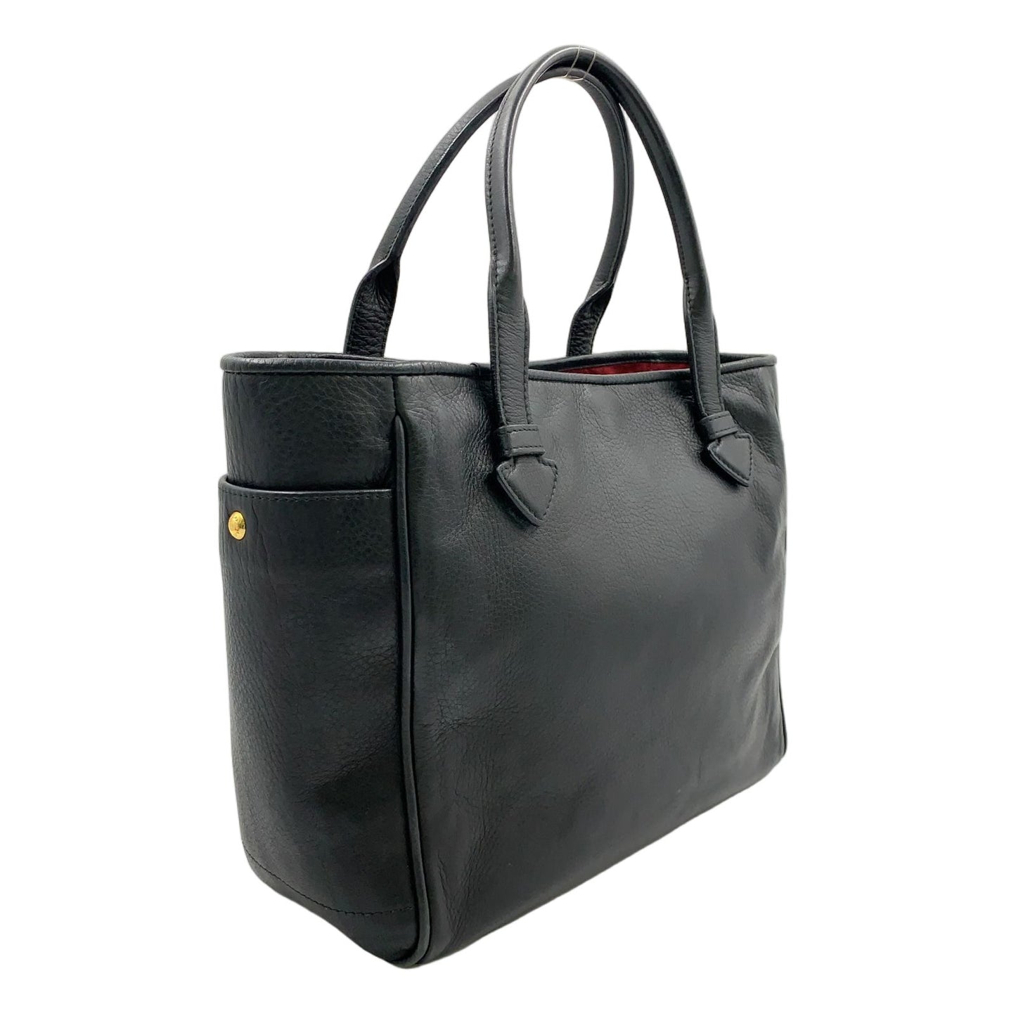 Loewe Heritage Calf Black Tote Gold — view 2