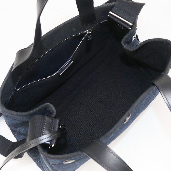 Prada 2WAY 1bg311 2BBV Fokf5 Tote Bag Denim Women's