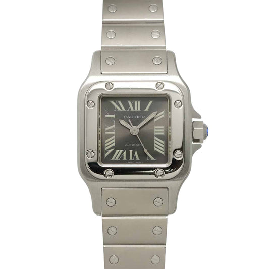 Cartier Santos Galbe SM Watch Asia Limited Gray Automatic Winding
