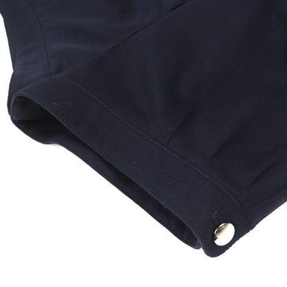 Prada 100% Virgin Wool Sideline Shorts Navy 40 Made — view 4