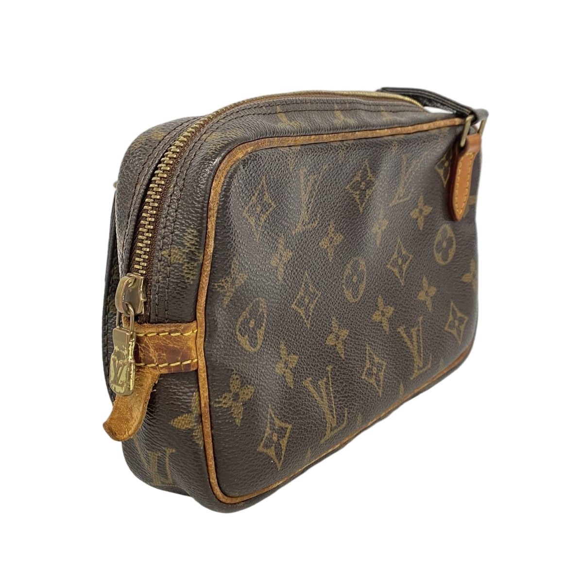 Louis Vuitton Shoulder Bag Monogram Pochette Ma Roulis Bandouliere Brown — view 2