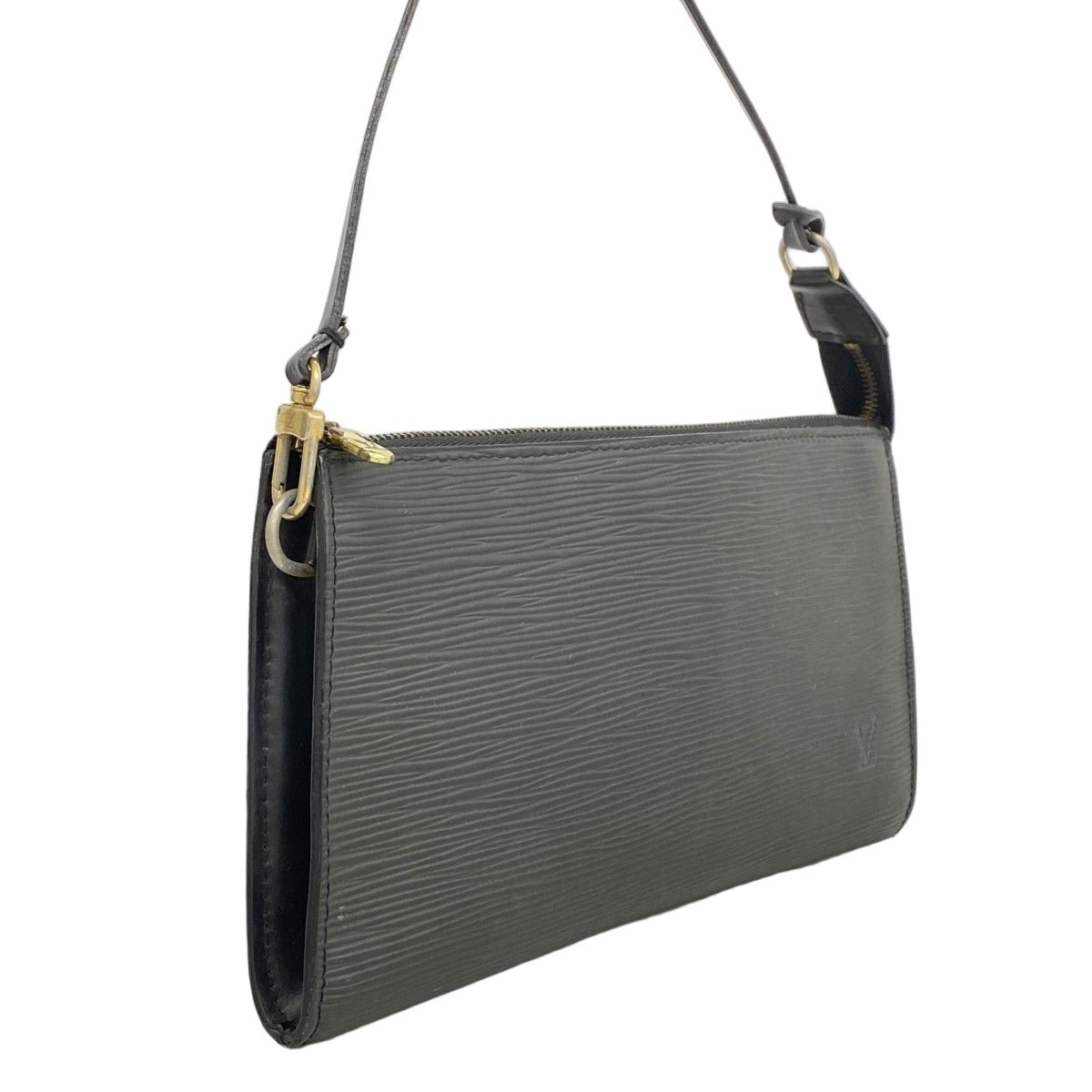 Louis Vuitton Pouch Epi Pochette Noir — view 2