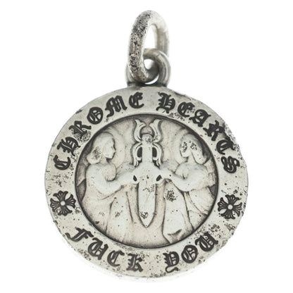 Chrome Hearts Chrm Angl Mdl V1 Angel Medal Charm Pendant Top