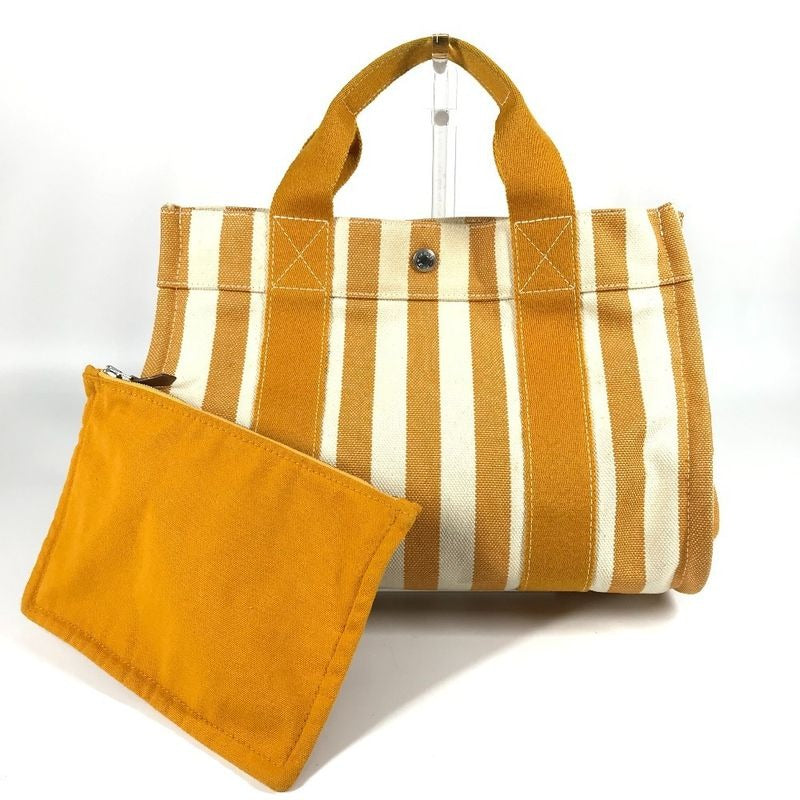 Hermes Cannes PM Canvas Yellow