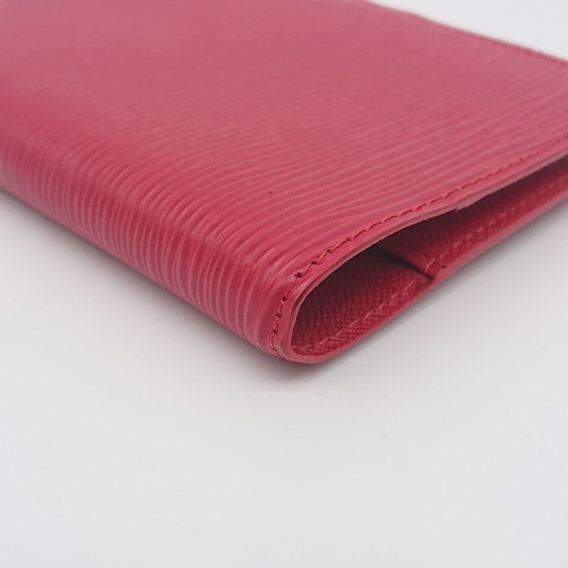 [unused] Louis Vuitton Agenda PM Epi Red Gold