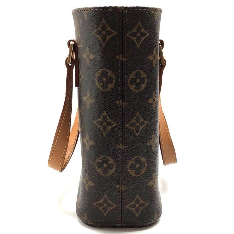 Louis Vuitton Monogram Vavin PM M51172 Handbag Leather Brown Ladies Used 006356