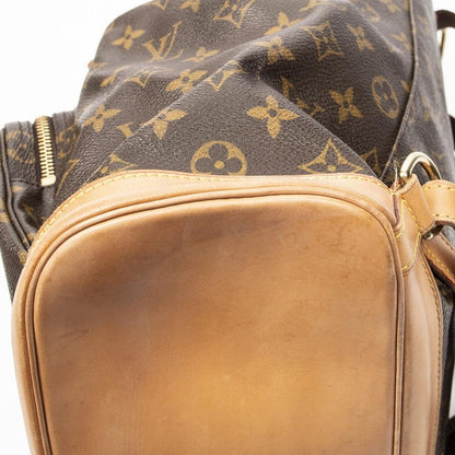 Louis Vuitton Montsouris Brown Monogram Canvas Shoulder Bag — view 7