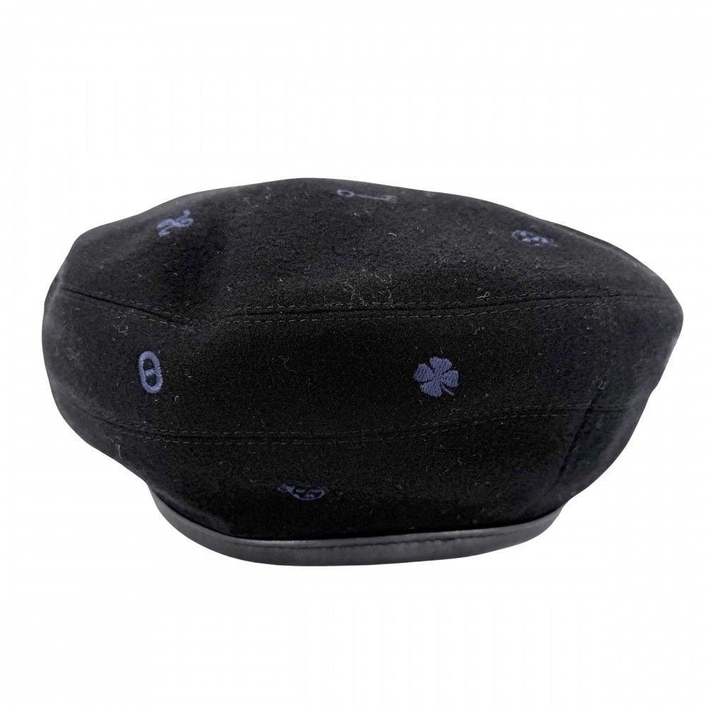 Hermes Beret Saint Honore Charm Hat 57