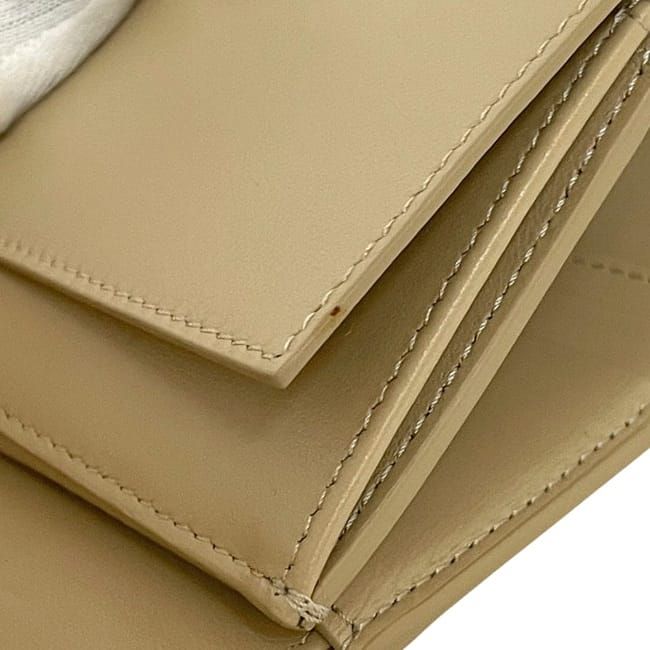 Celine Trifold Wallet Small Trifold Beige