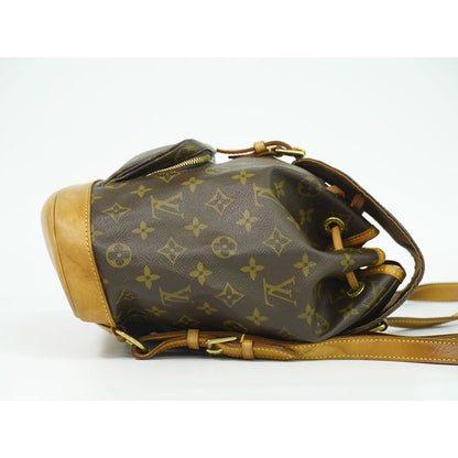 Louis Vuitton Montsouris MM Rucksack Sac Backpack Monogram Brown — view 4