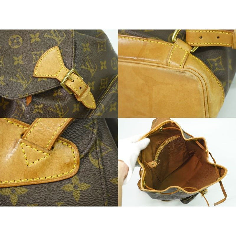 Louis Vuitton Montsouris MM Rucksack Sac Backpack Monogram Brown — view 7